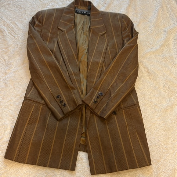 Ellen Tracy Tan Oversized Blazer/ Size 4 / Ellen Tracy Tan Oversized Blazer - Picture 4 of 8